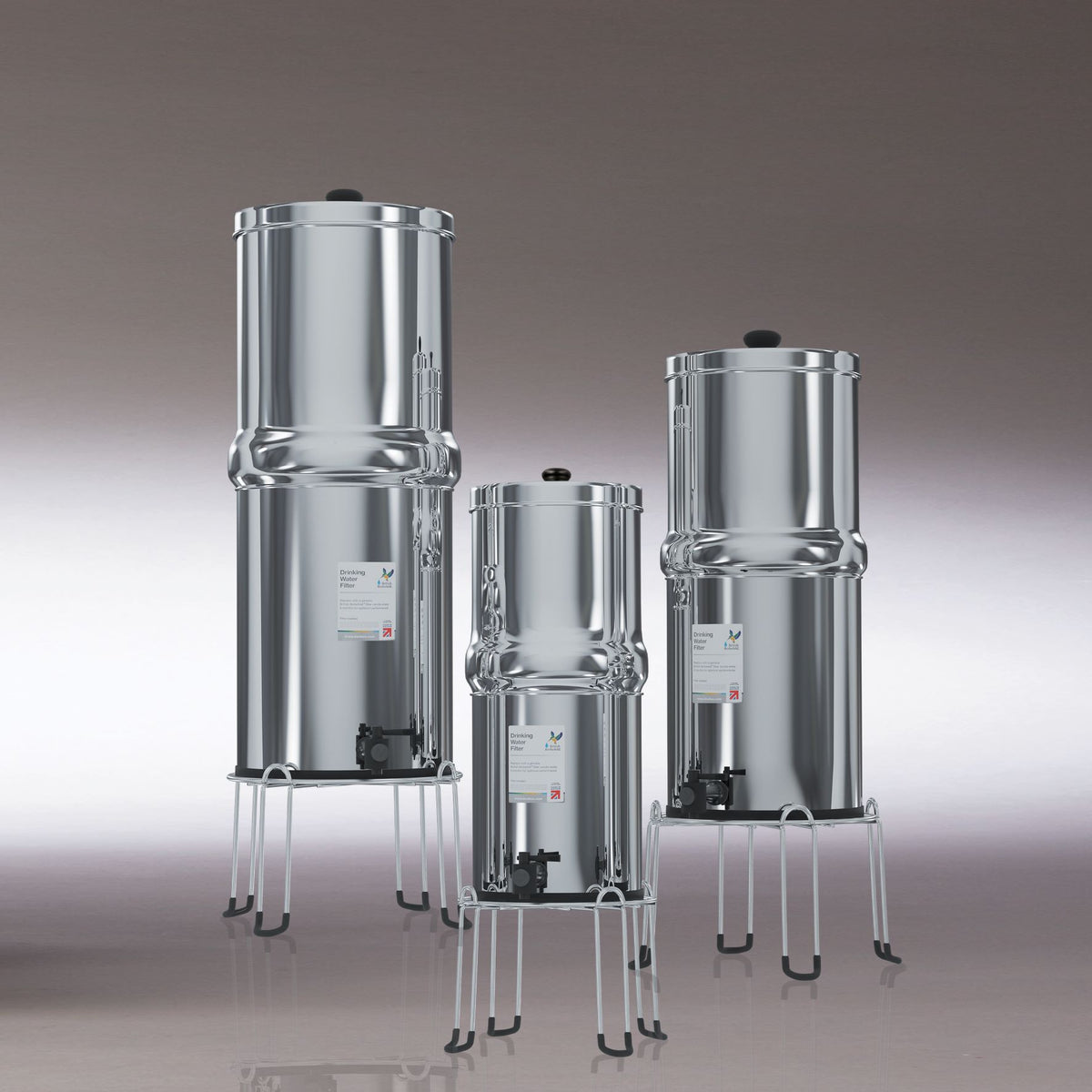 Stainless Steel Berkey Base™ (4 sizes) Berkey Water Canada