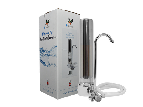 Doulton Countertop Stainless System w/ NSF Ultracarb Water Filter (9501) - Faucet Connect