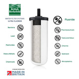 alternative to Berkey Fluoride water filter, ultra fluoride by british berkefeld
