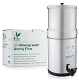 British Berkefeld Water Filter System- 8.5 Litre Size with Stainless Spigot - Choice Water Filters