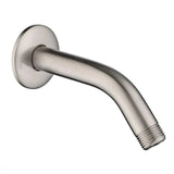 8" brushed nickel shower arm