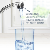 choice water filters /  Doulton countertop water system