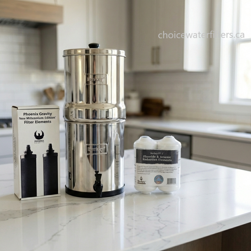 Phoenix Gravity New Millennium Edition™ Filter Elements and Berkey PF-