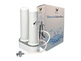 Doulton Countertop Stainless System HCS faucet connect water system comes with 1 NSF certified Ultracarb Ceramic water filter