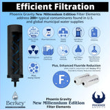 Big Berkey® with 2 Phoenix Water Filters (8.5 Litre)