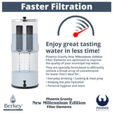 Big Berkey® with 2 Phoenix Water Filters (8.5 Litre)