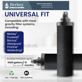 NSF certified water filter for Berkey