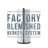 Blemished Big Berkey w/ 2 Berkefeld Ultra Fluoride Water Filters