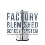 Blemished Big Berkey w/ 2  Berkefeld Ultra Sterasyl Water Filters