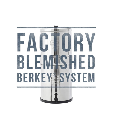 Blemished Big Berkey w/ 2  Berkefeld Ultra Sterasyl Water Filters