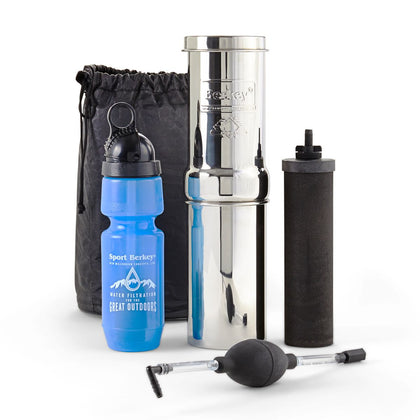 Go Berkey Water Filter kit from  Choice Water Filters / Berkey Water Canada
