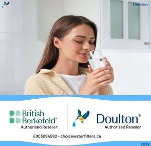 British Berkefeld, Doulton, Choice Water filters