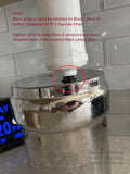 how to attach Berkey PF-2 fluoride filters to black berkey filters