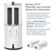 How do i install berkey fluoride filters?
