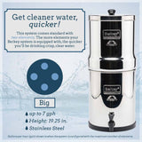 Big Berkey® Water Filter System 8.5 litres